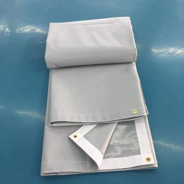 UV Resistant PVC Tarpaulin Sheet for Agricultural and Construction Applications