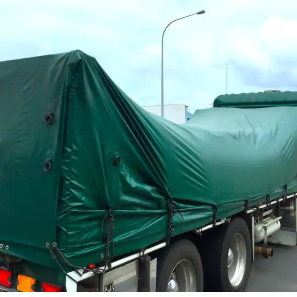 Industrial-Grade Truck Tarpaulin: Premium Shield for Heavy Equipment and Goods