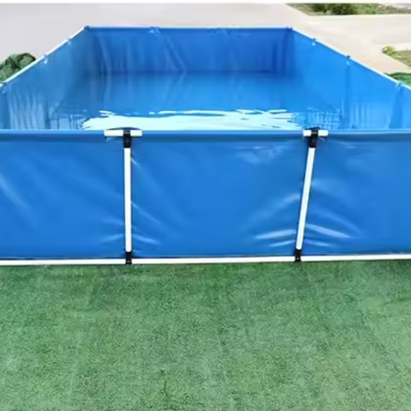 Durable PVC Tarpaulin Fish Tank for Aquaculture and Home Use – Waterproof & Flexible Design